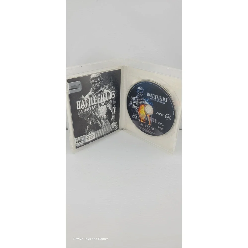 Battlefield 3 Limited Edition (Sony PlayStation 3, PS3 2011) CIB Complete Tested
